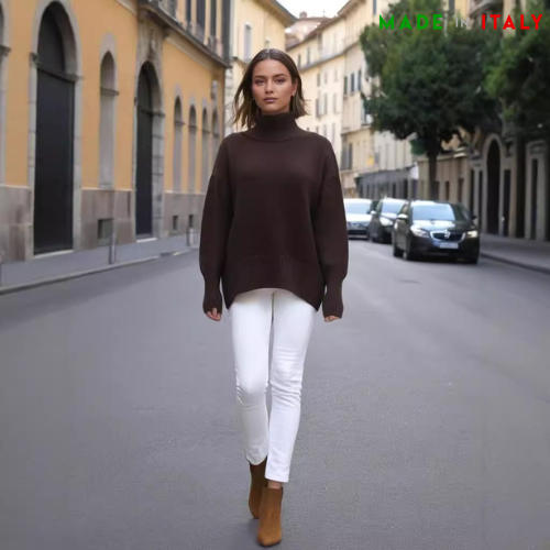 Morgana - Maglione dolcevita elegante Autunno/Inverno